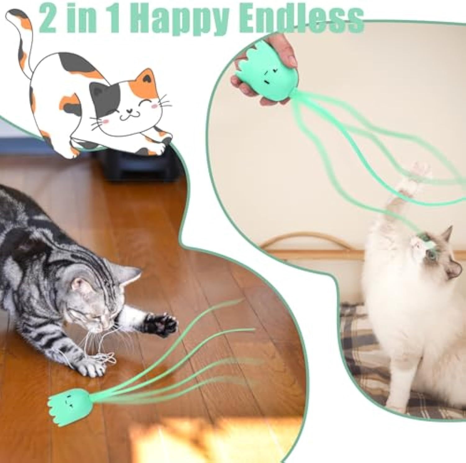 Interactive Cat Toys For Indoor Cats