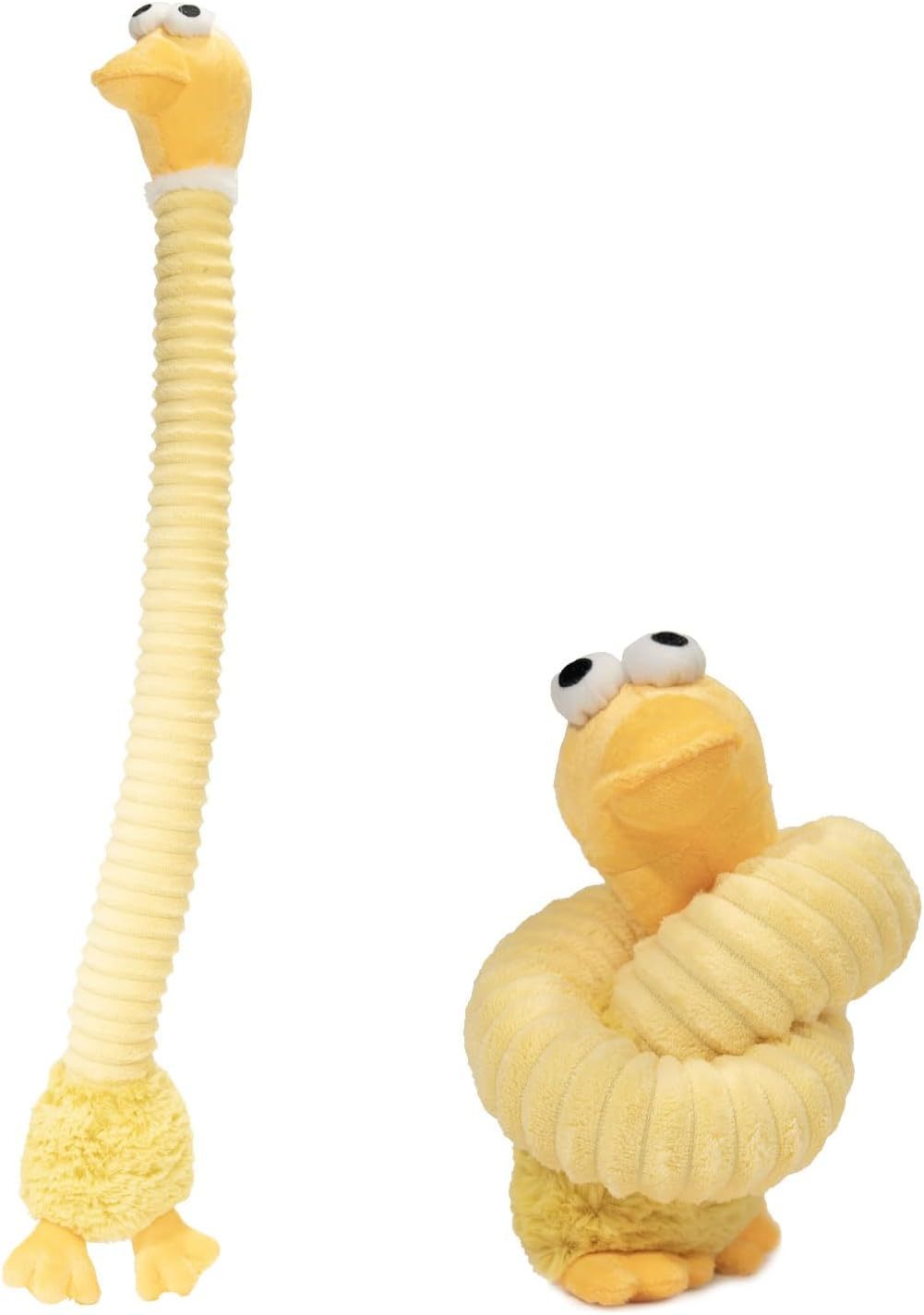 Squeaky Dog Toys Plush Stuffed Crinkle Pet Chew Toys Stuffing Dog Toys For Small Medium Large Dogs Puppy Teething Toys For Boredom Training