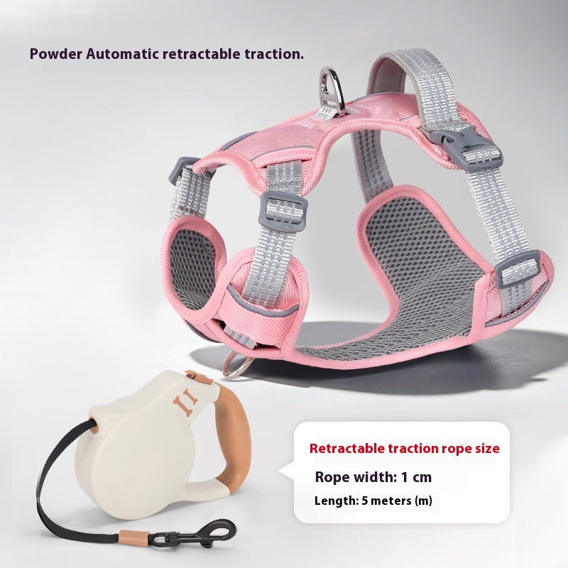 Dog Leash Chest Strap Chain