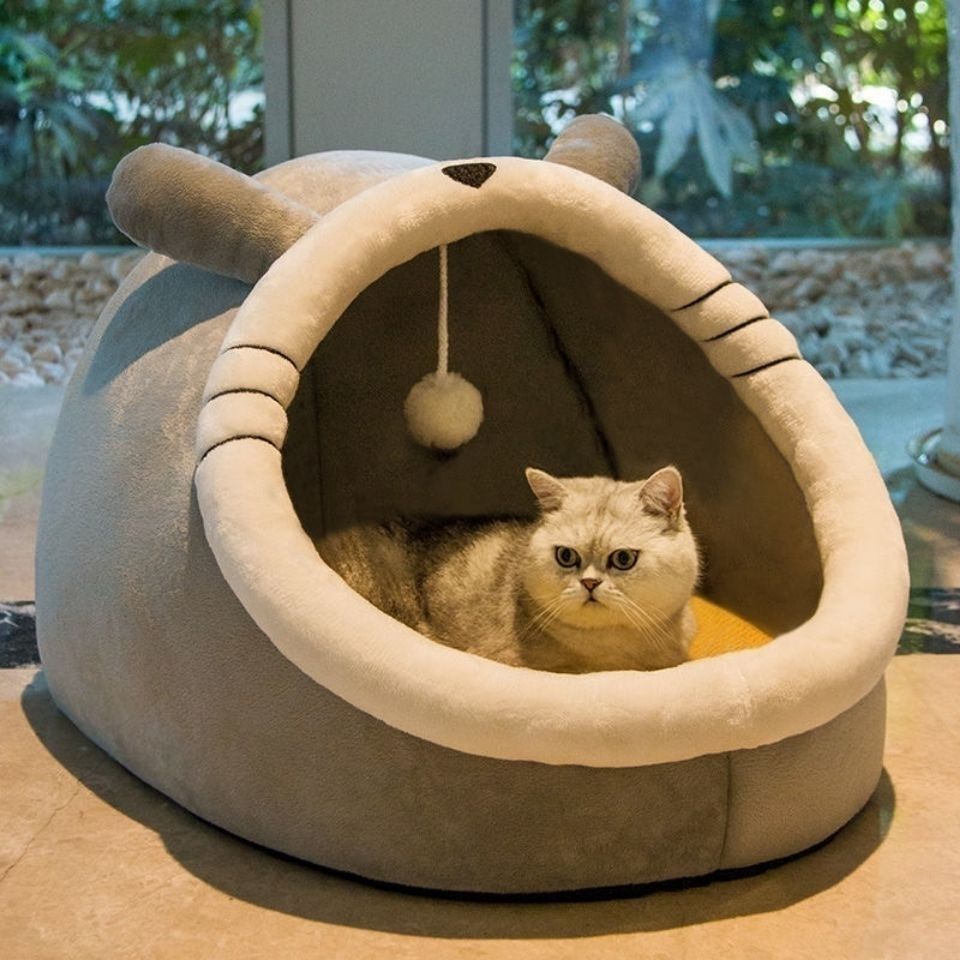 Four Seasons Universal Semi-closed Package Pet Bed
