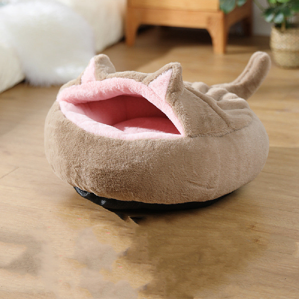 Plush And Thickened Pet Kennel