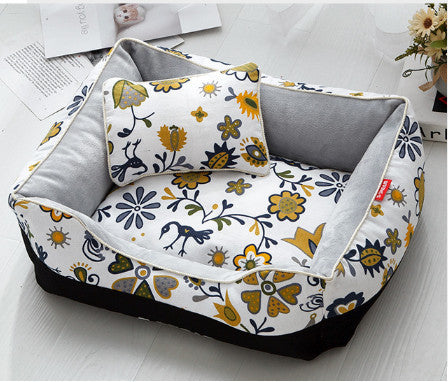 Winter Plush Cat Kennel Dog Kennel