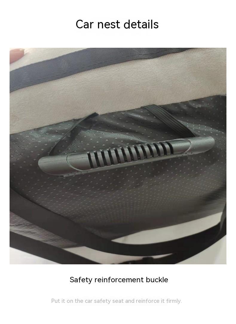 Vehicle-mounted Pet Mat Car Kennel Car Safety Seat