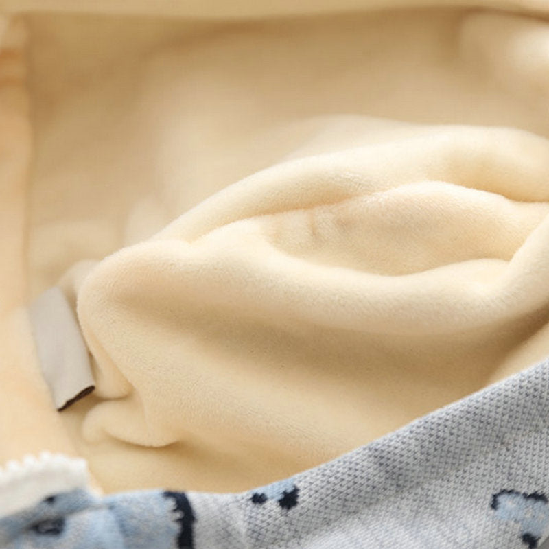 Casual Pet Clothes Dog Pattern Sweater Zipper Coat