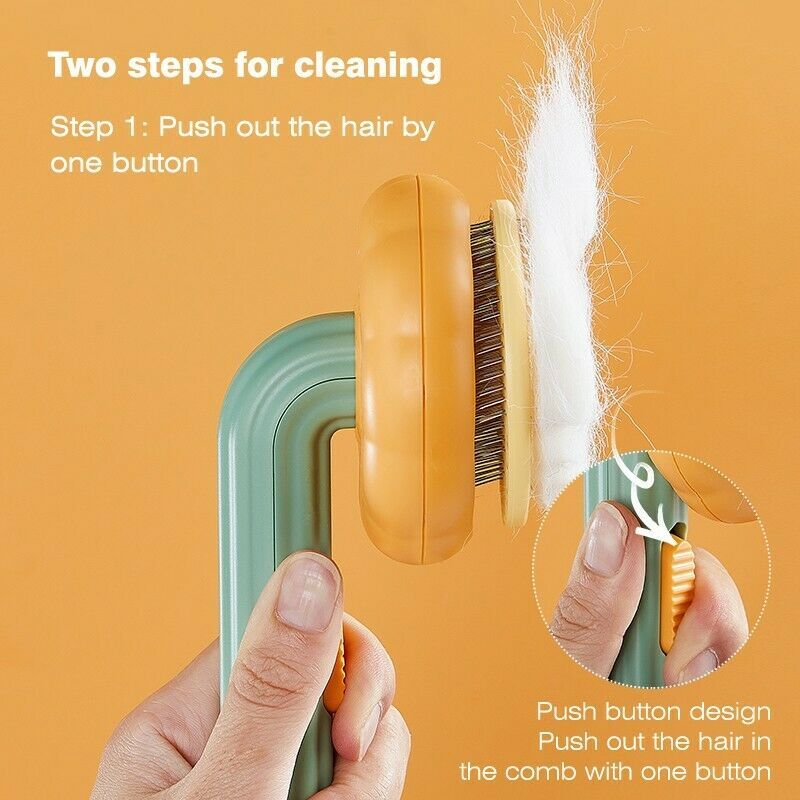 Cat Brush Grooming Pet Pumpkin Brush