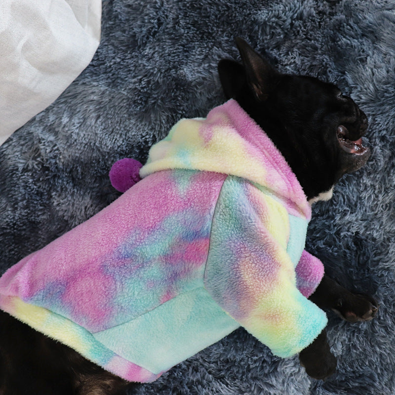 Pet Tide brand new tie-dye cashmere sweater