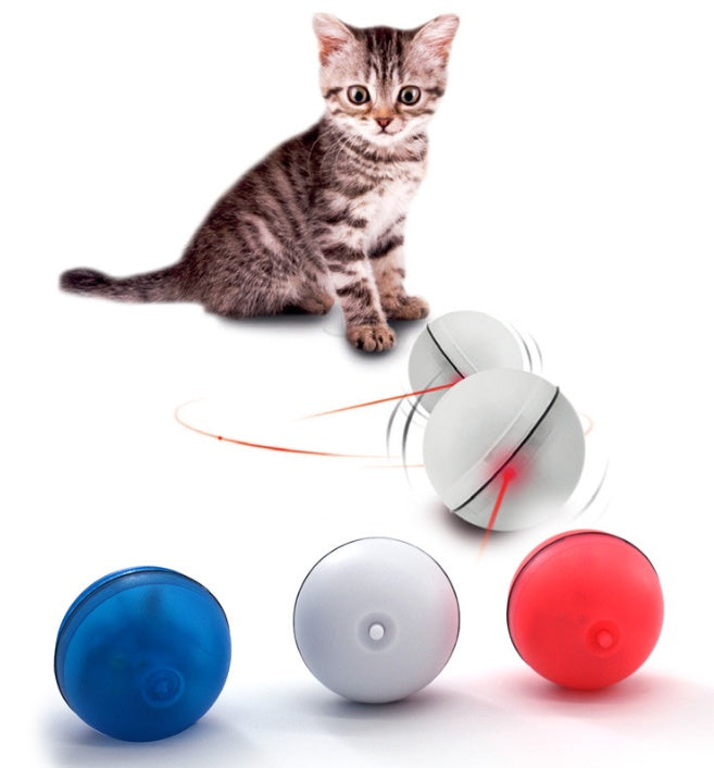 Pet Electric Toy LED Rolling Ball