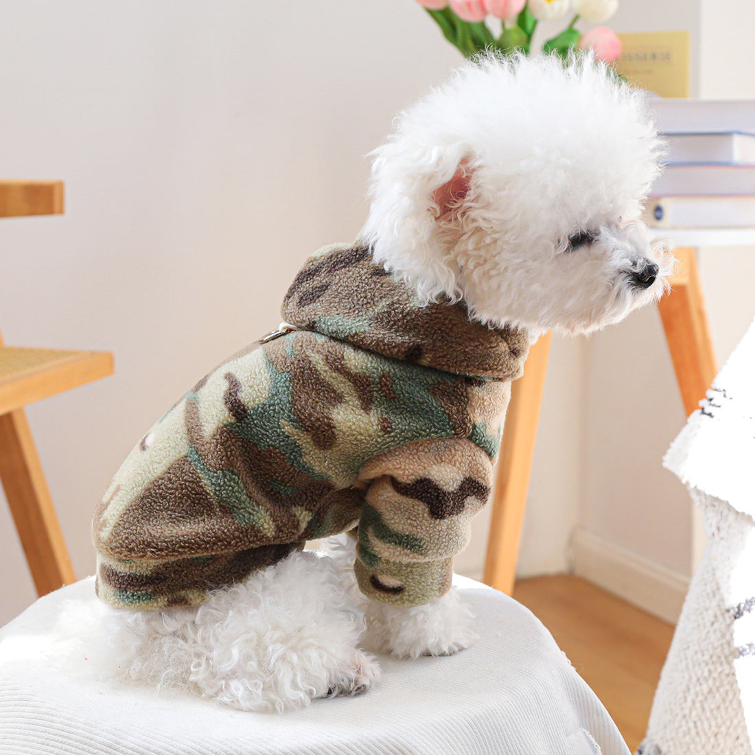 Fashion Pet Clothes Clothing Camouflage Sweater