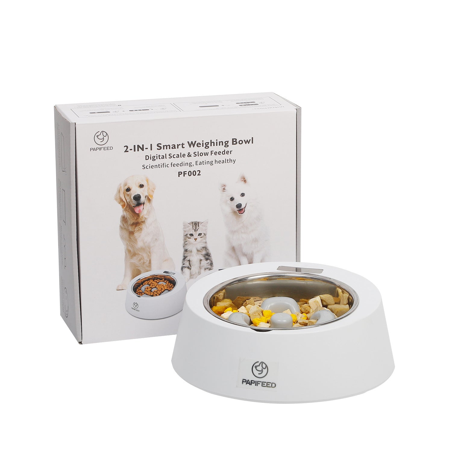 Pet Dog Bowl Slow Feeder Dog