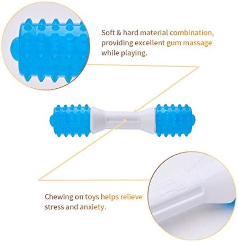 Puppy Teething Chew Toys Up To Dog Dental Chew Toys For Gentle Chewers Promotes Dental Health Reduces Teething Discomfort Boredom Freshen Breath Made Rubber