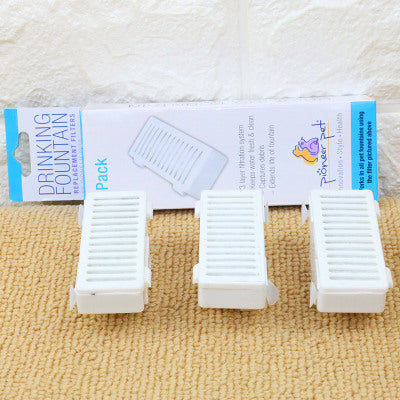 Cat Feeding Water Flowing Fountain