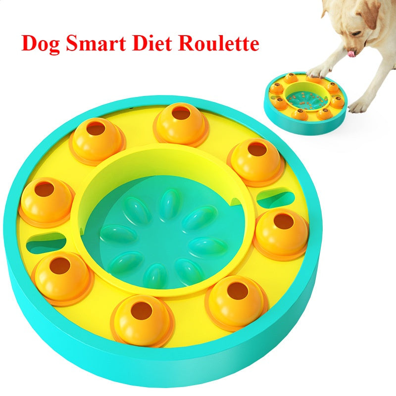 Dog Puzzle Toys Slow Feeder Interactive Dog Toys Treat Dispenser For IQ Training Treat Dispenser For Large Dogs Dog Treat Puzzle