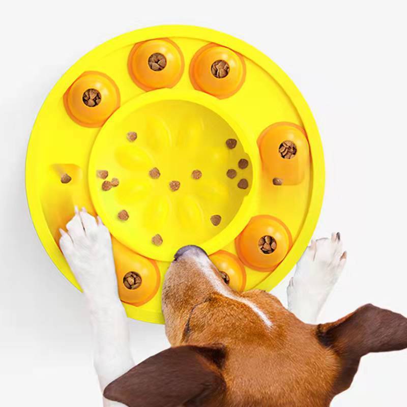 Dog Puzzle Toys Slow Feeder Interactive Dog Toys Treat Dispenser For IQ Training Treat Dispenser For Large Dogs Dog Treat Puzzle