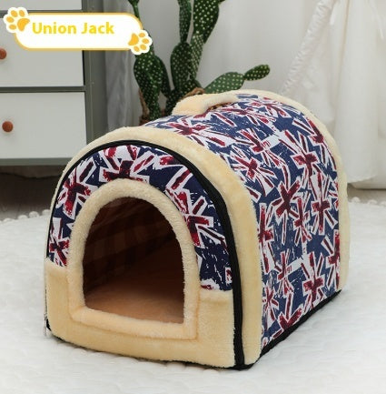 Portable Handle Pet Kennel