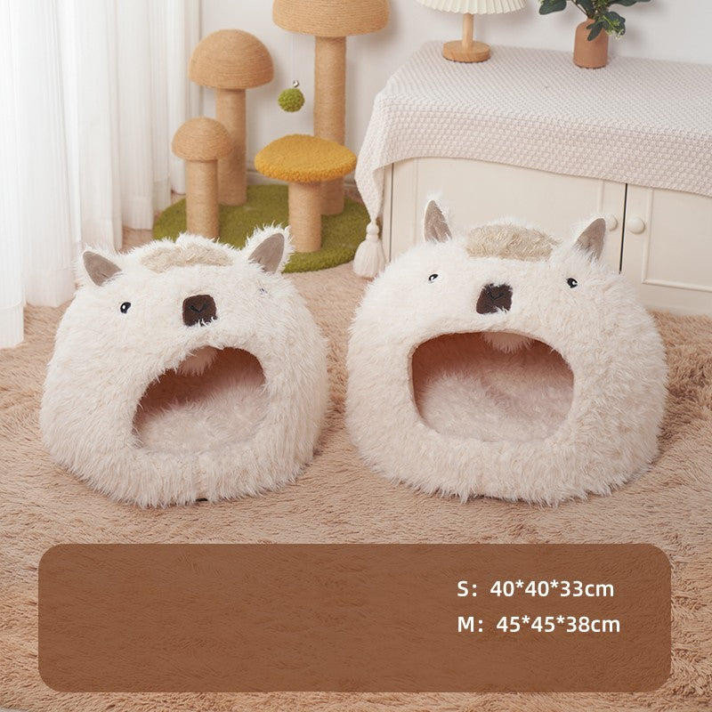 Cat Kennel Dog Kennel Pet Cushion Bed