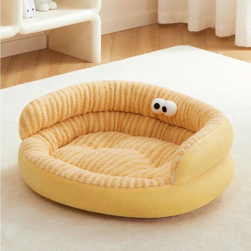 Pet Cat Bed Modern Solid Color