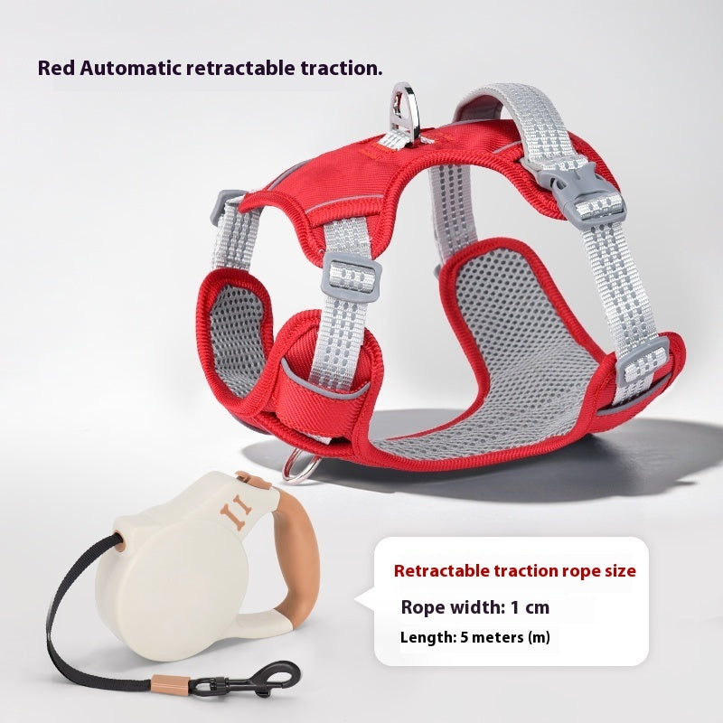 Dog Leash Chest Strap Chain