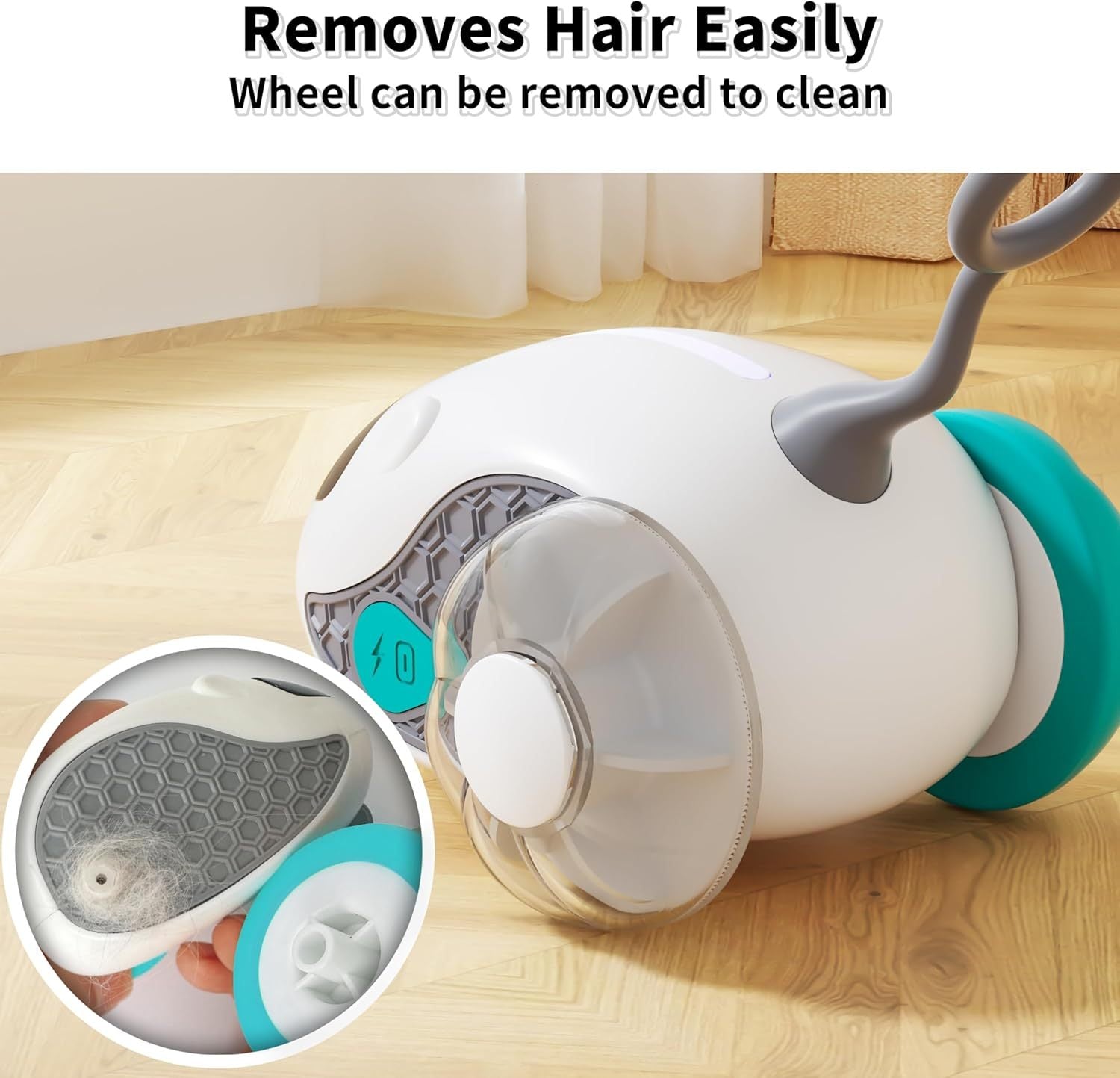 Interactive Cat Toys For Indoor Cats With Upgraded Rechargeable Joystick Remote Control Smart Automatic Moving Cat Toys With Kitten Toys For All Breeds Of Bored Cat Exercise-Blue