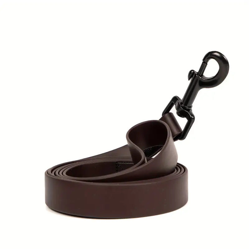 Simple Solid Color Plain Weave Pet Leash