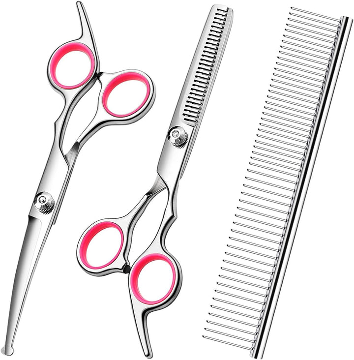 Dog Grooming Scissors With Safety Round Tips