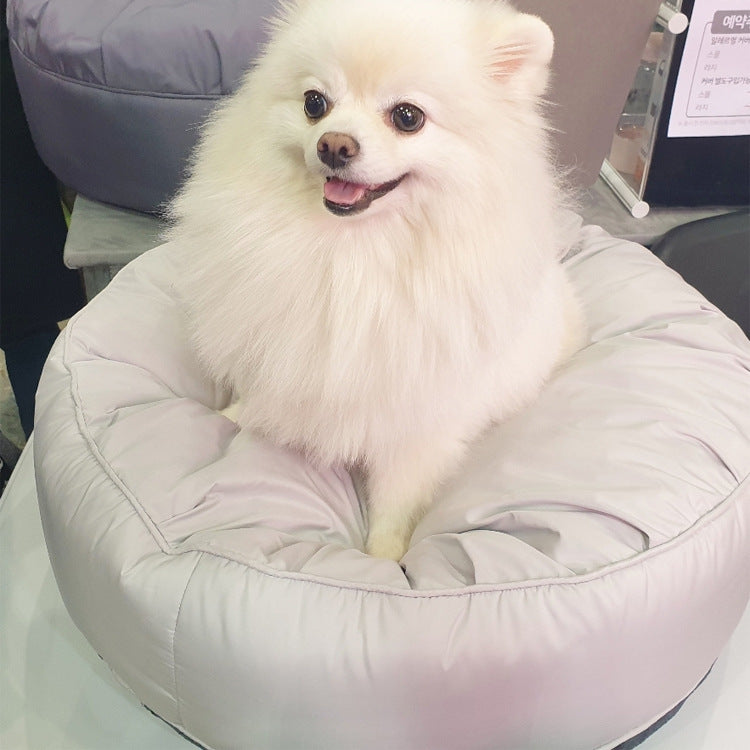 Pet Moisture-proof Dust Proof High Elastic Removable And Washable Large Round Bed