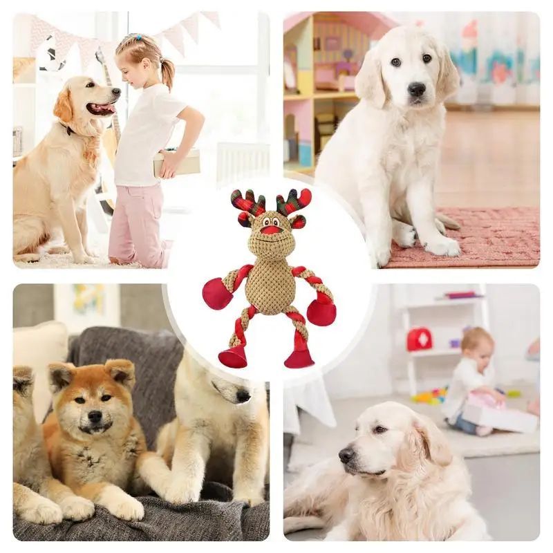 Interactive Christmas Dog Toys