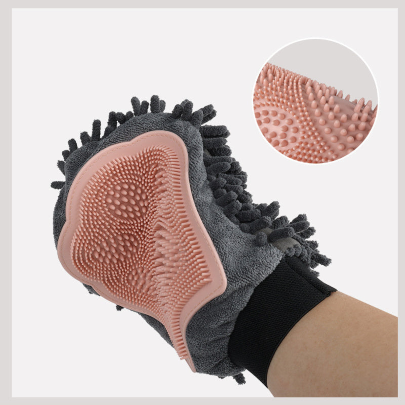 Pet Brush Cleaning Massage Glove