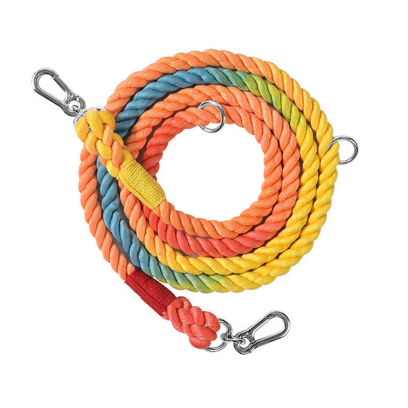 Braided Double-ended Dog Leash