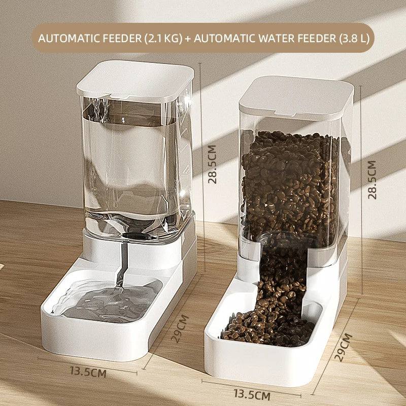 Water Dispenser Cat Food Automatic Feeder