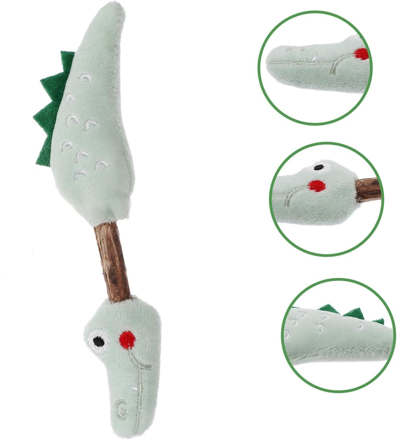 Cat Toy Kitten Toys Teeth Cleaning Toys Silvervine Sticks Cat Silvervine Stick Chew Sticks For Cats Cat Interaction Toys Kitten Plaything Cat Teaser Polygonum Wood The Cat