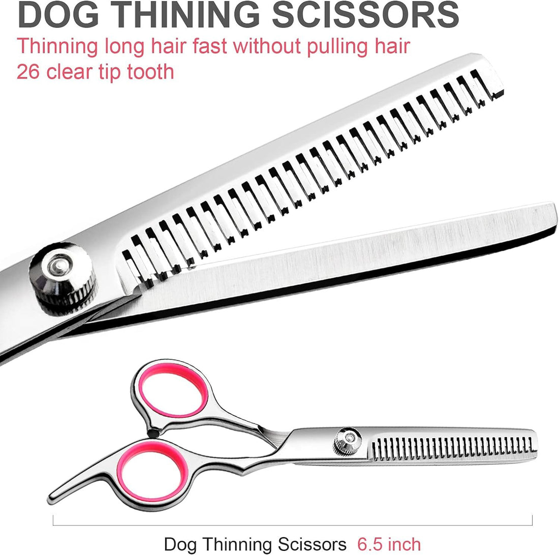 Dog Grooming Scissors With Safety Round Tips
