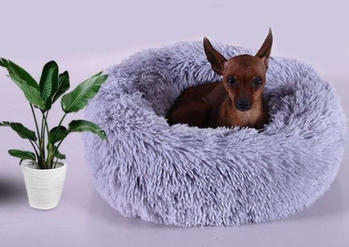 Thickened Plush Round Pet Nest Pad