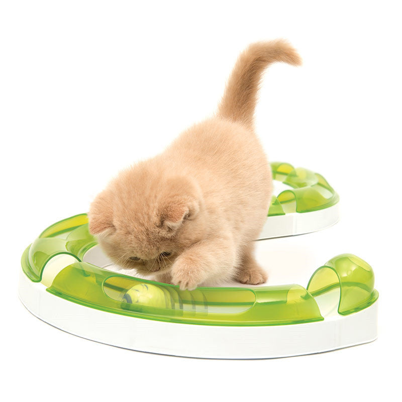 Pet Cat Educational Toy Track Ball