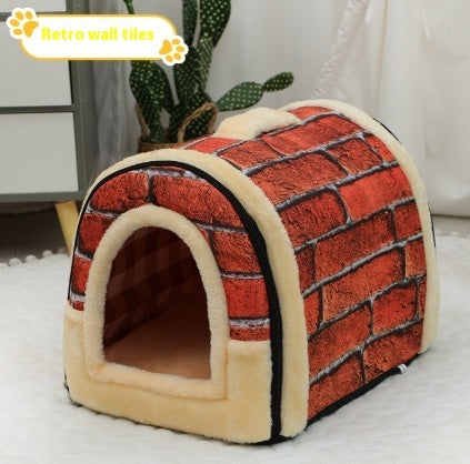 Portable Handle Pet Kennel