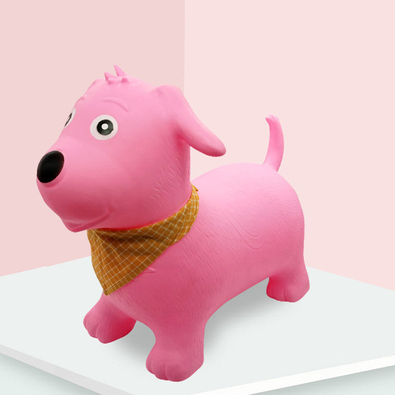 Children's Inflatable Jumping Dog Modeling Ride On Toys