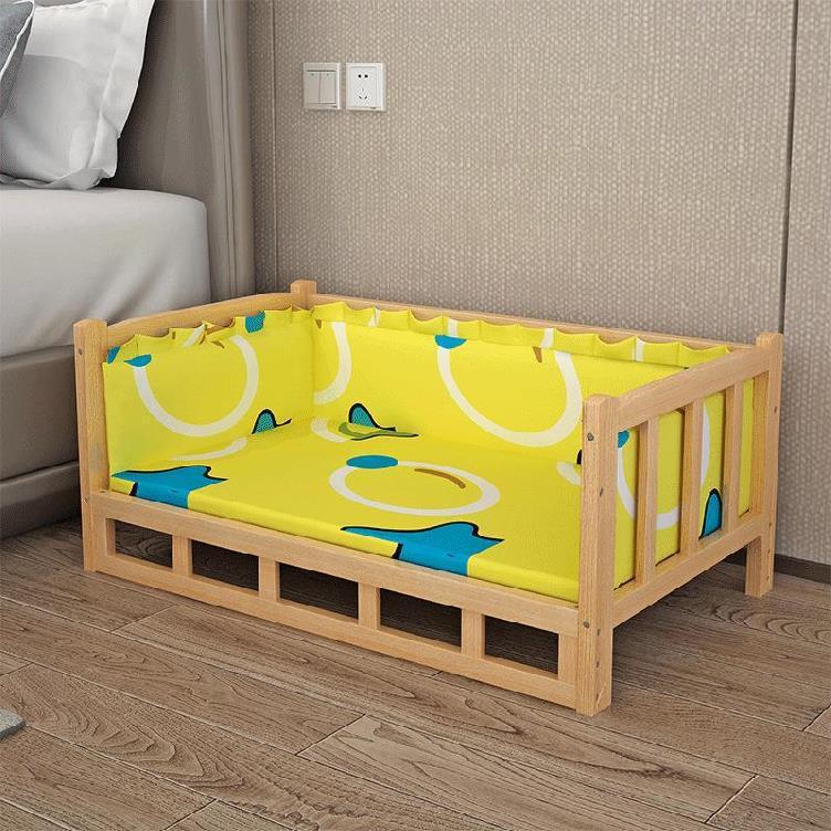 Bed Summer Wooden Wooden Bed Pet