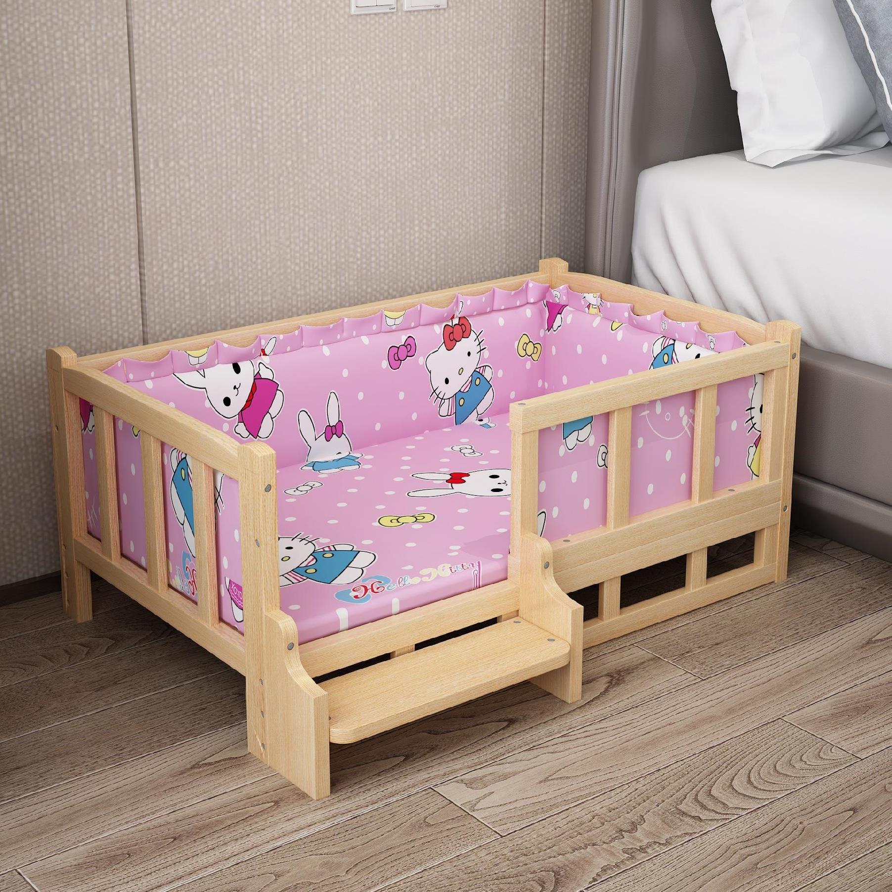 Bed Summer Wooden Wooden Bed Pet