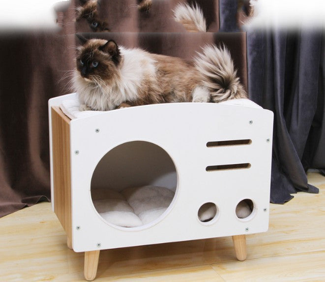 TV Set Cat Scratch Board Toy