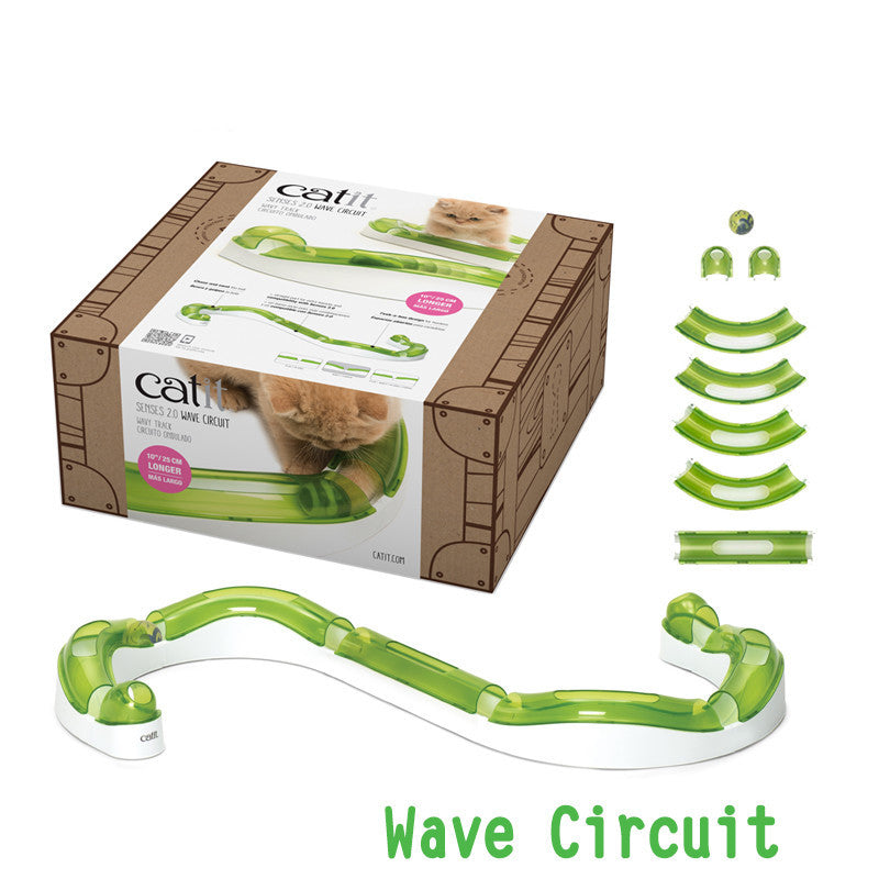 Pet Cat Educational Toy Track Ball