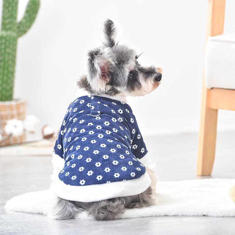 Dog Cotton Coat Corduroy Jacket