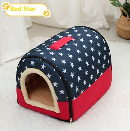 Portable Handle Pet Kennel