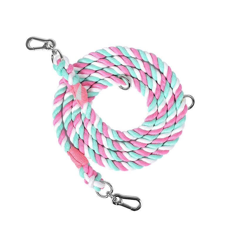 Braided Double-ended Dog Leash