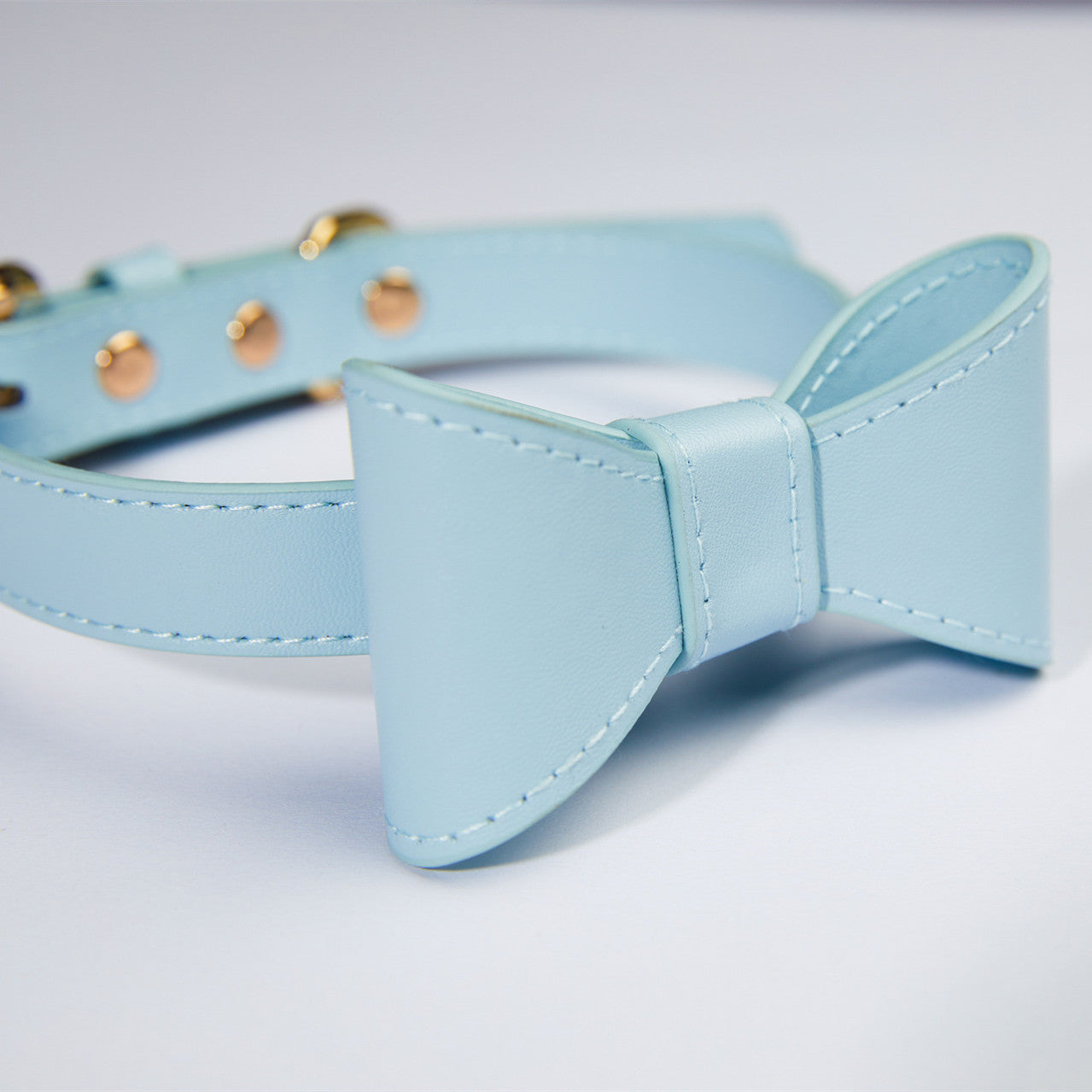 Pet Cute Bow Collar Leash Set