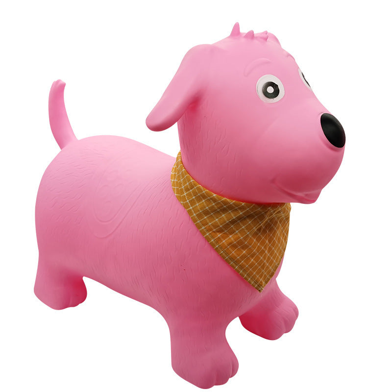 Children's Inflatable Jumping Dog Modeling Ride On Toys