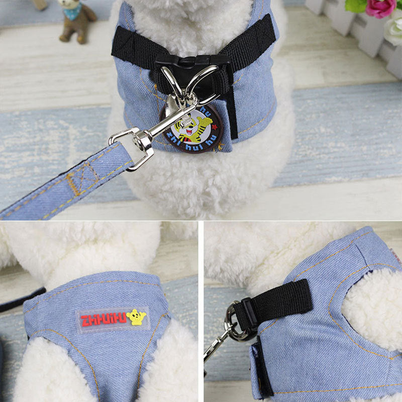 Vest Style Cute Dog Leas