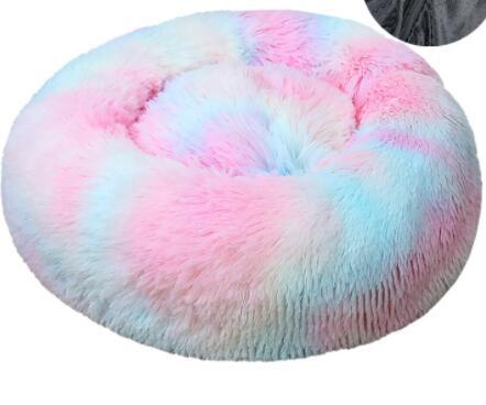 Soft Plush Round Pet Bed
